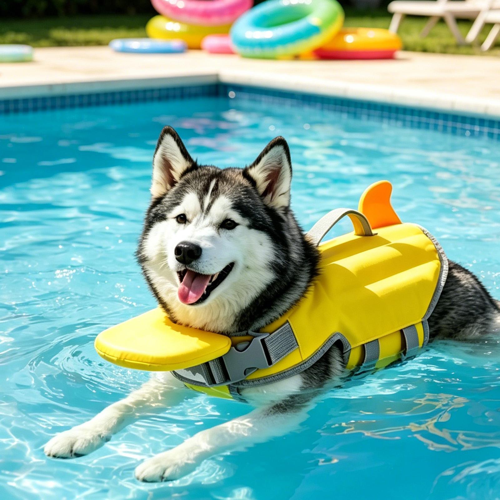 Life Jacket Buoyancy - Gilet de sauvetage pour chien à