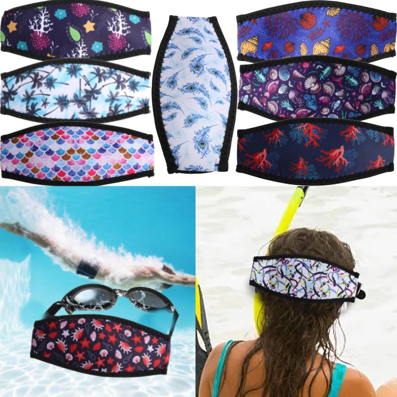 Freediving Mask Set - Sangle de plongée couverture masque sangles