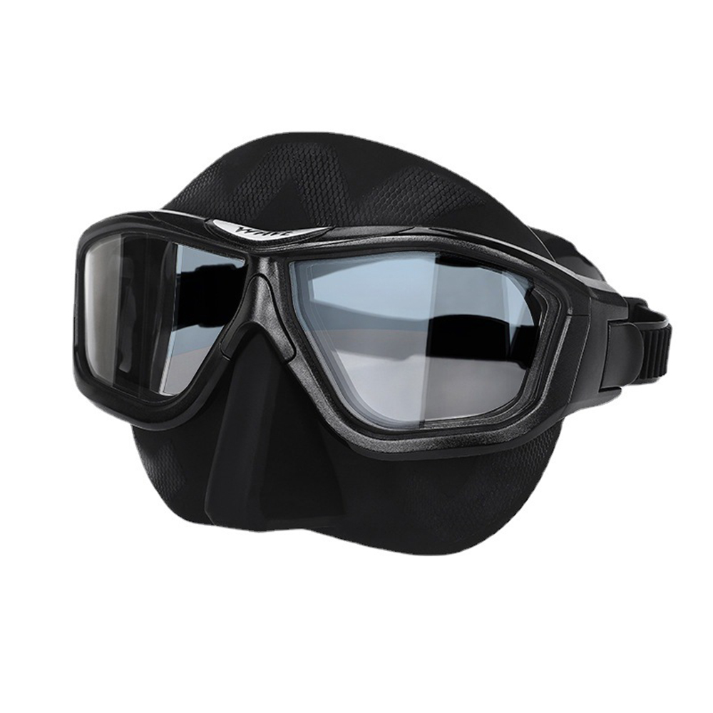 Freediving Mask Set - Nouveau Anti-buée haute définition grand cadre