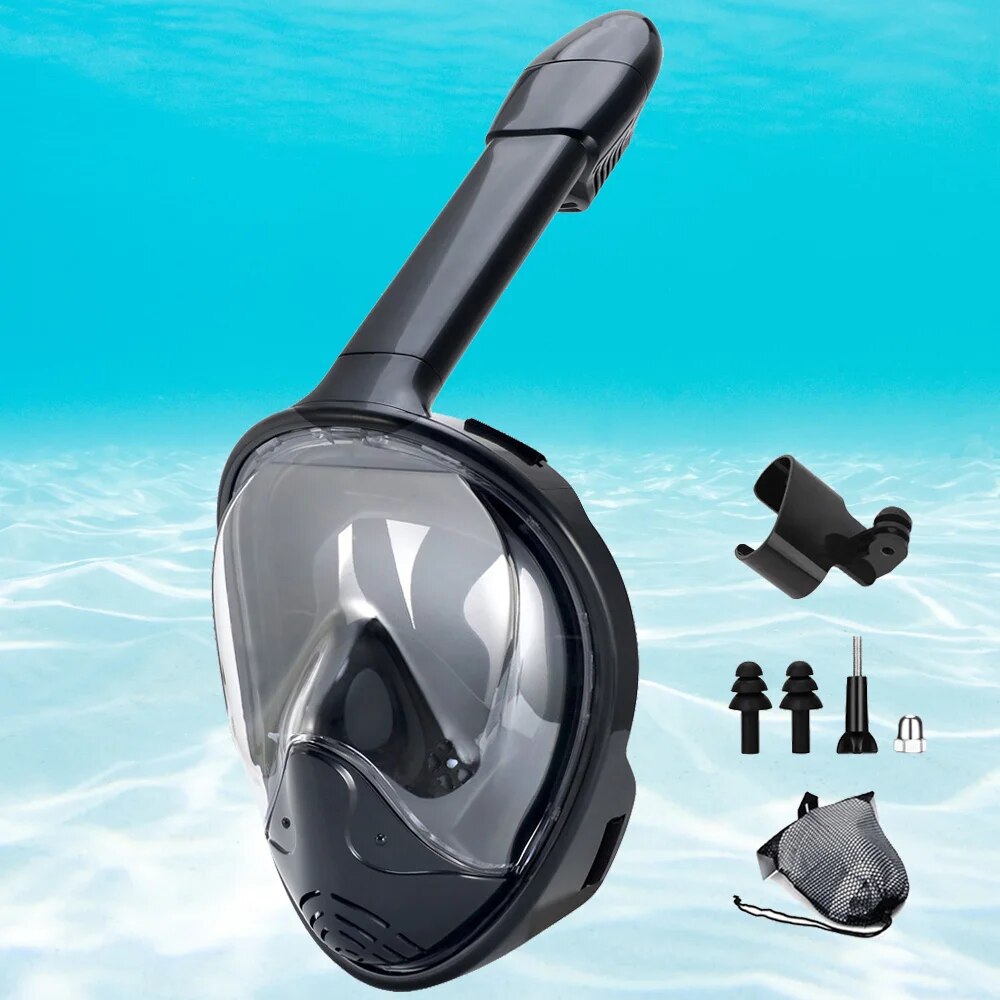 Freediving Mask Set - Masque intégral de plongée sous-marine pour