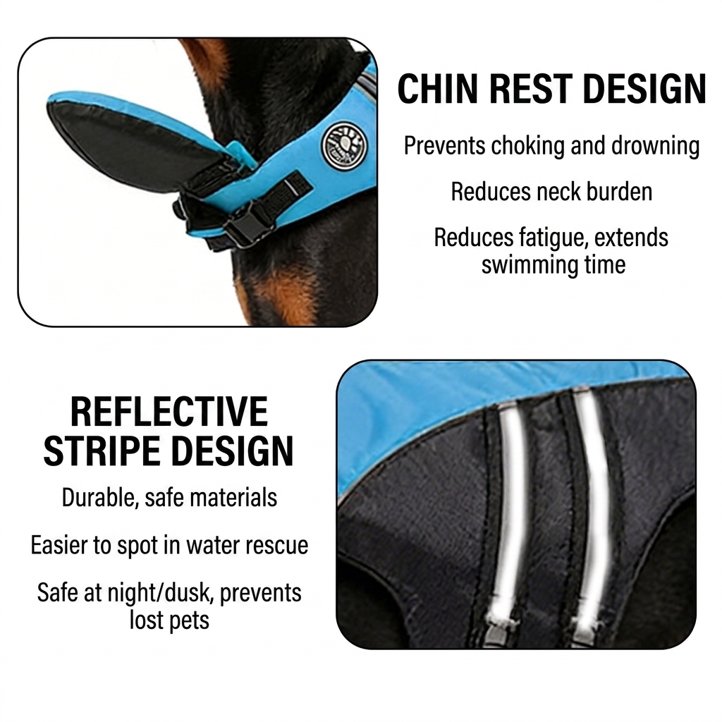 Gilet de sauvetage pour chien  - Life Jacket Buoyancy avis et prix