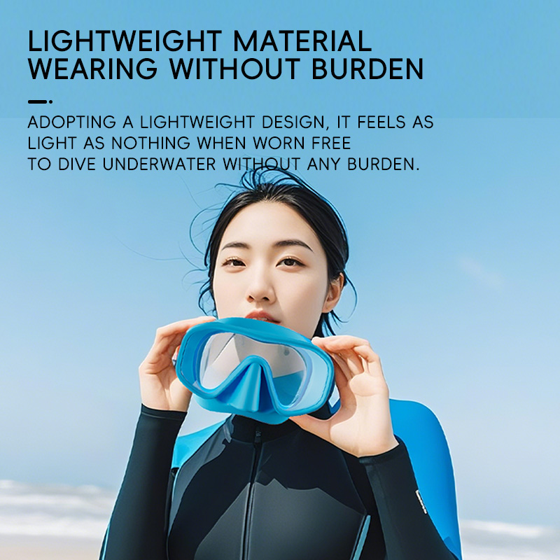 Masque de plongée professionne - Freediving Mask Set avis et prix