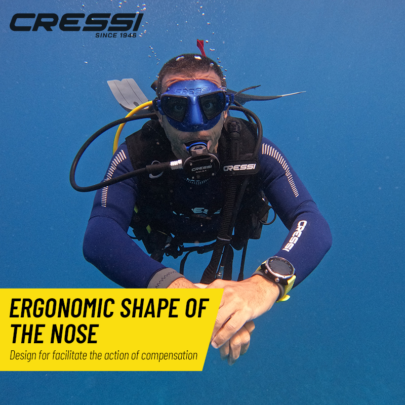 Cressi-Masque sans cadre avec  - Freediving Mask Set avis et prix