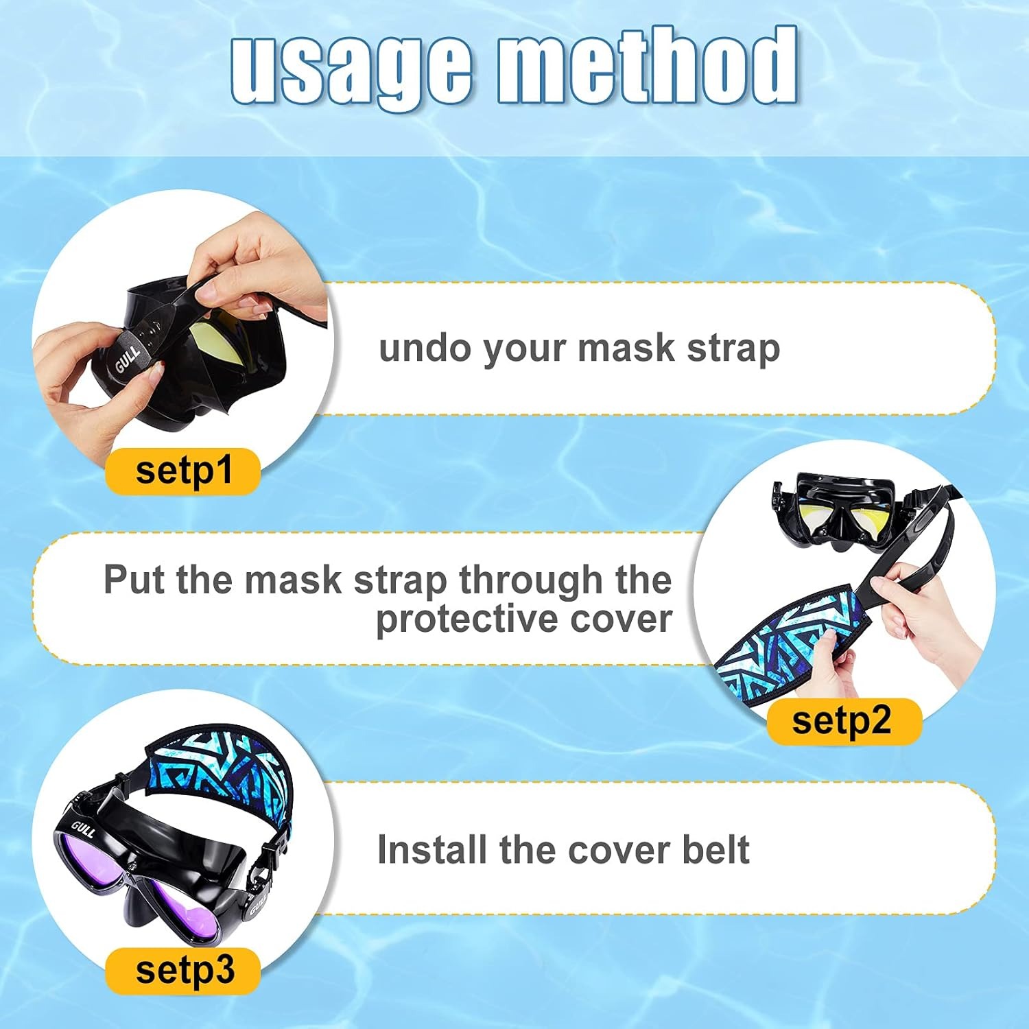 Masque de plongée sous-marine, - Freediving Mask Set avis et prix