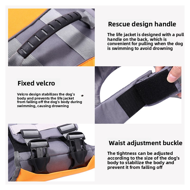 Gilet de sauvetage pour chien, - Life Jacket Buoyancy avis et prix