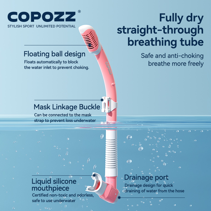COPOZZ Nouveau masque de plong - Freediving Mask Set avis et prix