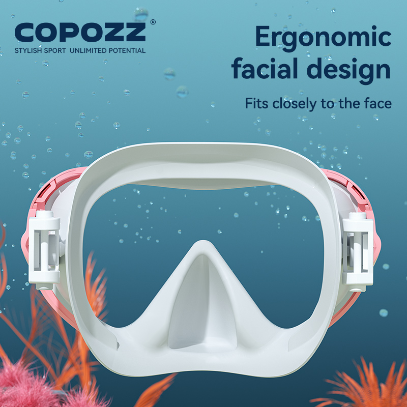 COPOZZ Nouveau masque de plong - Freediving Mask Set avis et prix