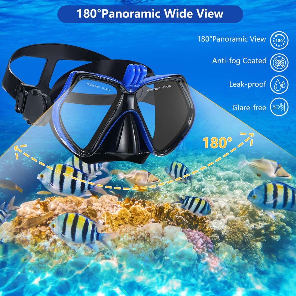 JoyMaySun masque sous-marin pr - Freediving Mask Set avis et prix